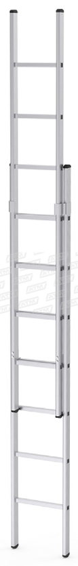 ATM Ateş İki Parçalı Sürgülü Merdiven 2,5X2=5 Mt ATM-010-1
