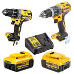 DeWalt DCD791NT-XJ Darbesiz Vidalama + DCD796NT-XJ Darbeli Vidalama 2x4Ah Akü +Şarj Cihazı Seti