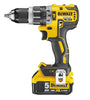 Dewalt DCD796P2-QW 18V/5.0Ah Li-ion Çift Akülü Kömürsüz Profesyonel Darbeli Matkap