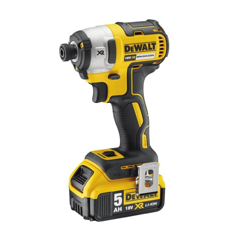 Dewalt DCF887P2-QW 18V/5.0Ah Li-ion Çift Akülü Kömürsüz Profesyonel Darbeli Vidalama