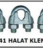 HALAT KLEMENS DIN 741 10 MM