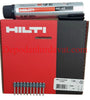 Hilti GX 3 Çivi Çakma Tabancası Çivisi 1200 Adet  + GC 42 Gaz Tüpü