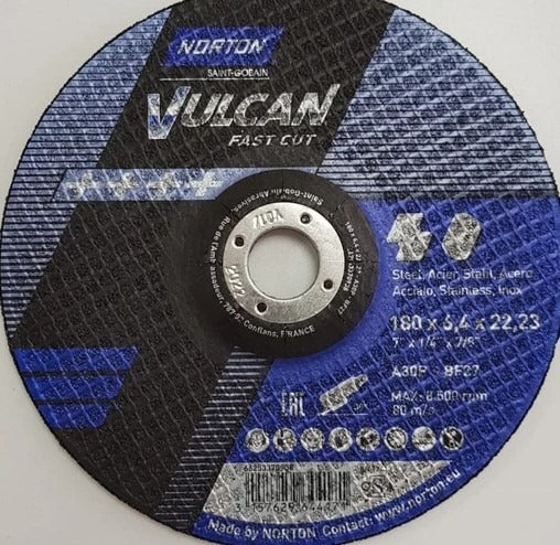 NORTON AŞINDIRMA TAŞI DİSKİ 180x6,4