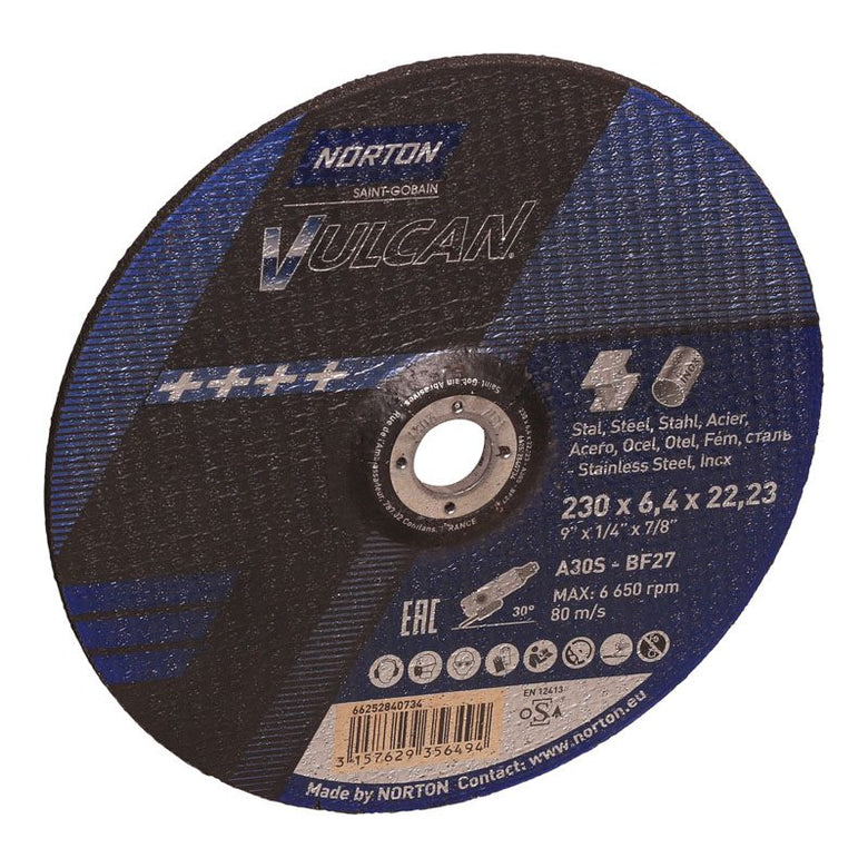 NORTON KESME TAŞI DİSKİ 230x6,4