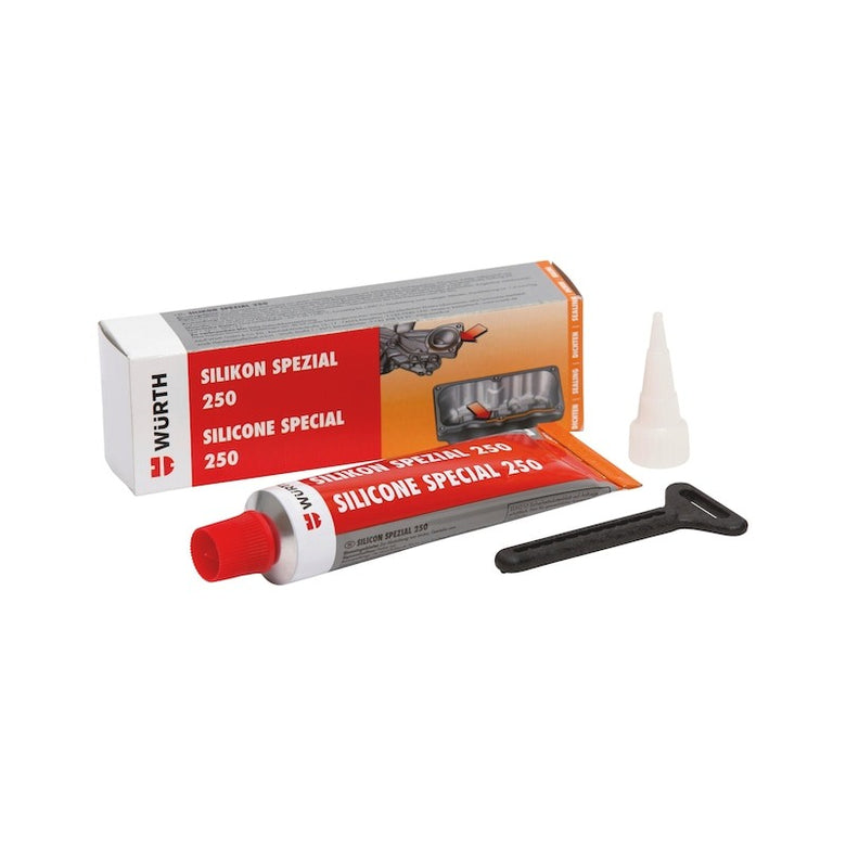 Würth Silikon Sıvı Conta Siyah 250C 70ML